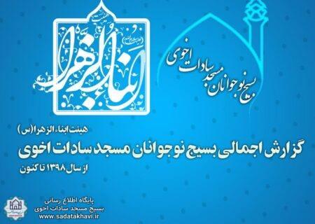 سند راهبردی و گزارش تفصیلی بسیج نوجوانان مسجد سادات اخوی